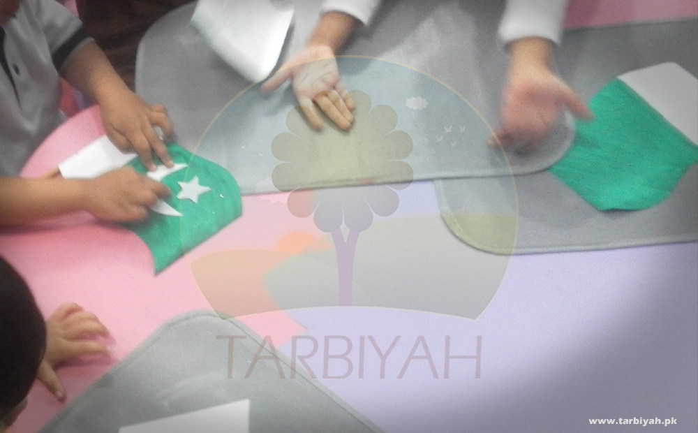 23 March, 2013 Pakistan's Flag Making